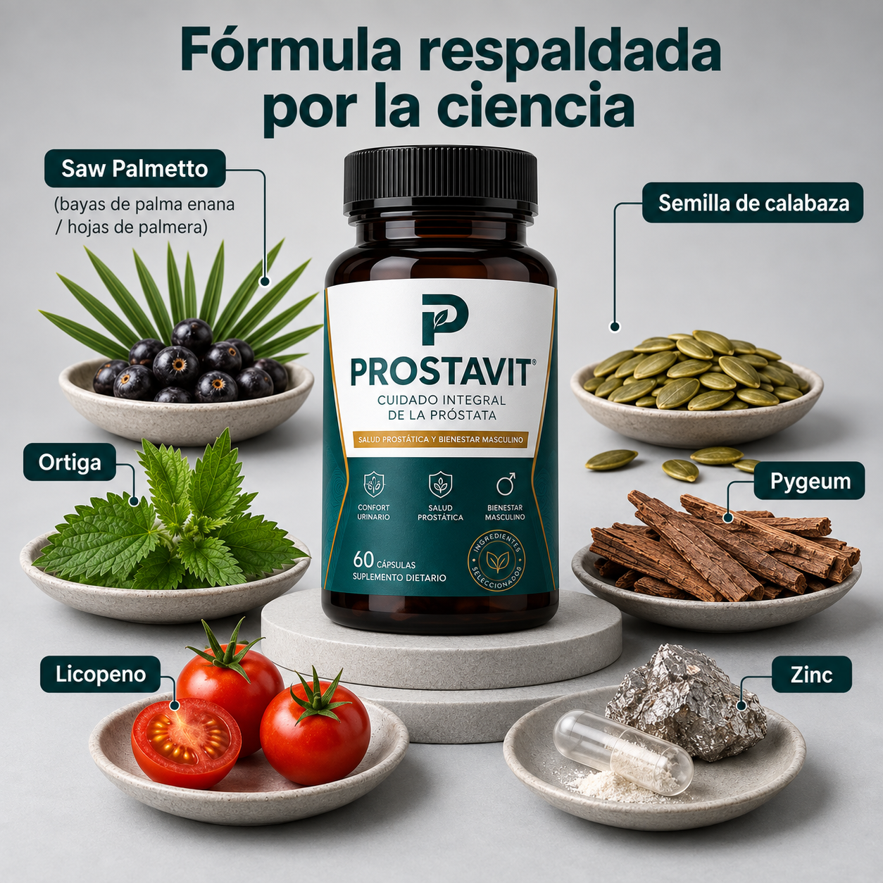 Prostavit™ - Cuida tu prostata desde adentro