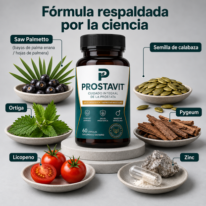 Prostavit™ - Cuida tu prostata desde adentro
